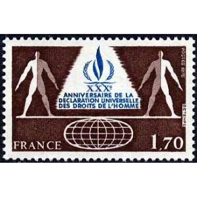 n°2027 1F70 Déclaration des droits de l'homme