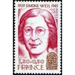 n°2032A 1F20+0F30 Simone Weil