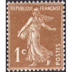 n°277B 1c. Semeuse camée