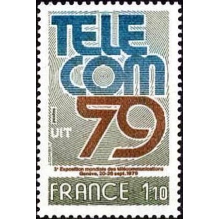 n°2055 1F10 Télécom 79
