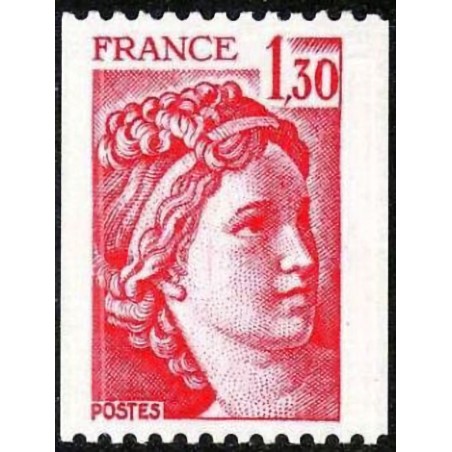 n°2063 1F30. Sabine roulette