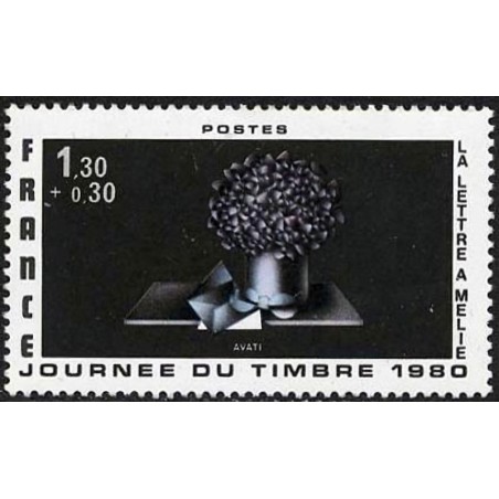 n°2078 1F30+0F30 Journée du timbre 1980