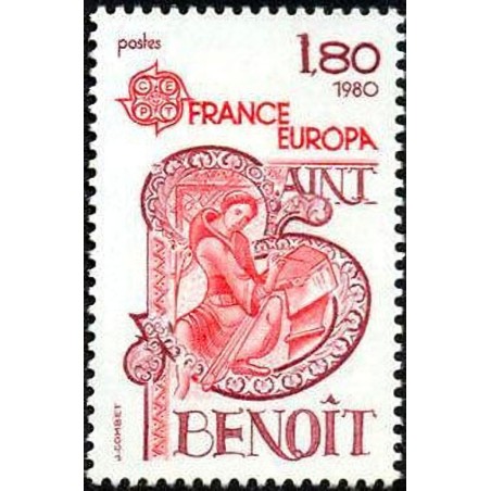 n°2086 1F80 Europa 1980