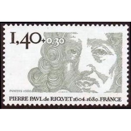 n°2100 1F40+0F30 Pierre Paul de Riquet