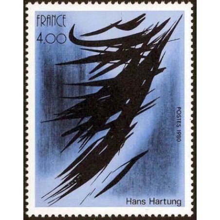 n°2110 4F. Hans Hartung