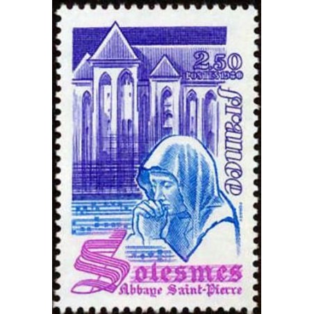 n°2112 2F50 Abbaye de Solesmes