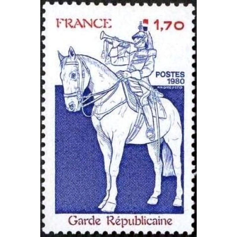 n°2115 1F70 Garde républicaine