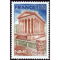 n°2133 1F70 Maison carrée à Nîmes