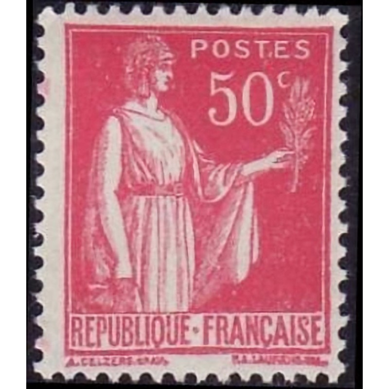 n°283 50c. type Paix