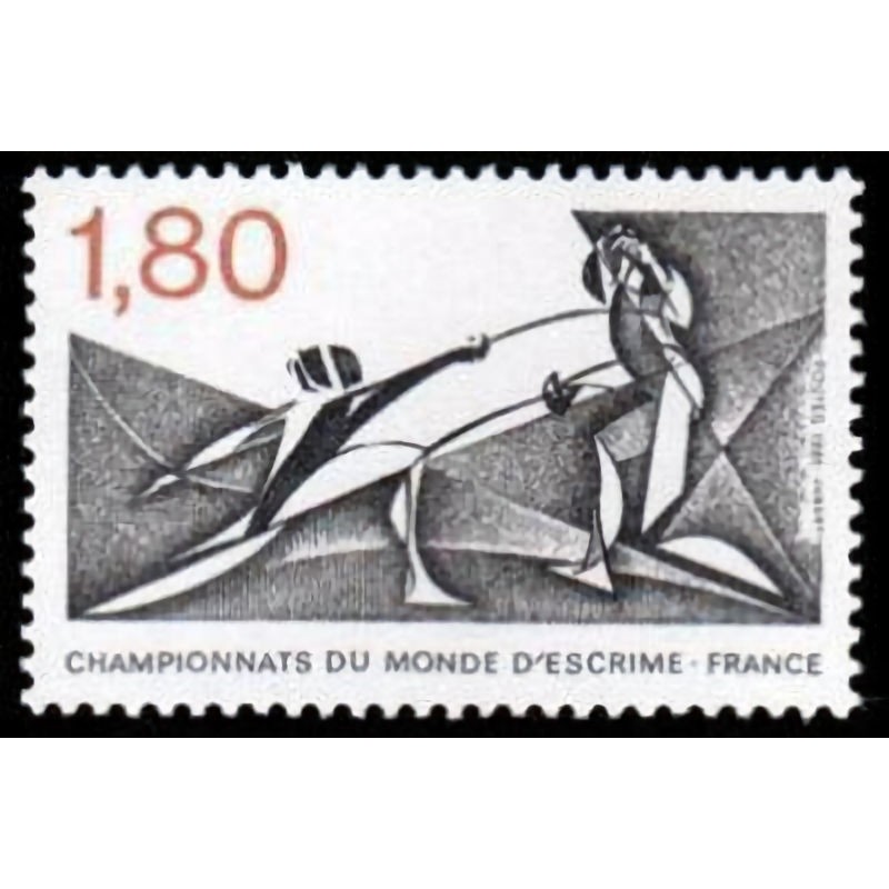 n°2147 1F80 Escrime