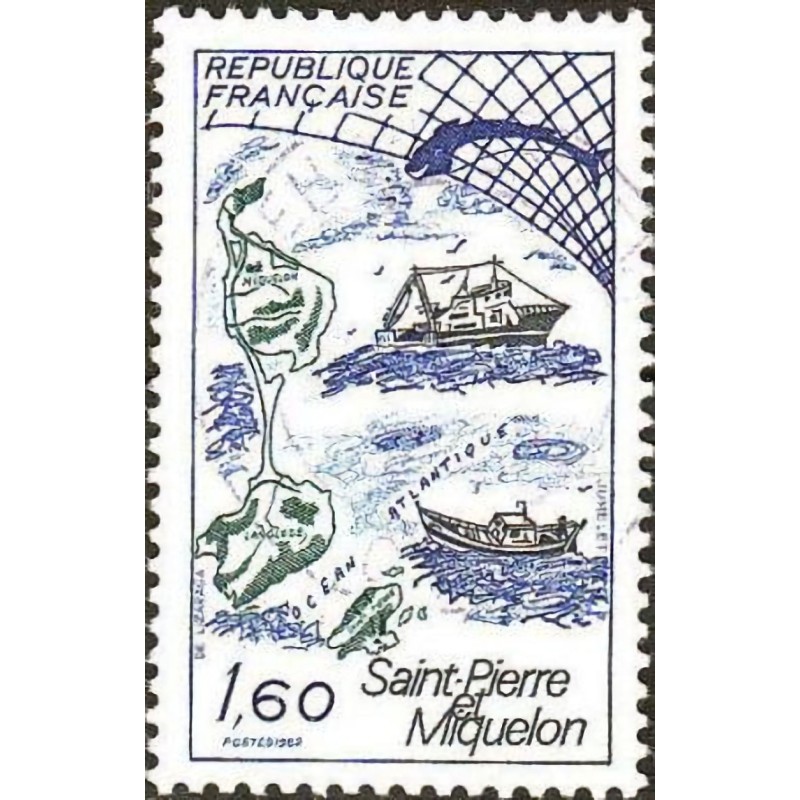 n°2193 1F60 Saint Pierre et Miquelon