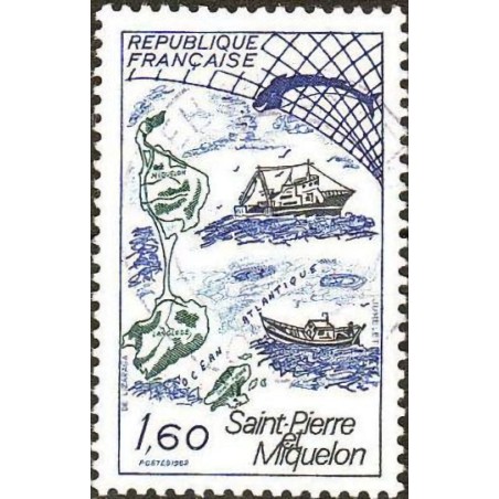 n°2193 1F60 Saint Pierre et Miquelon