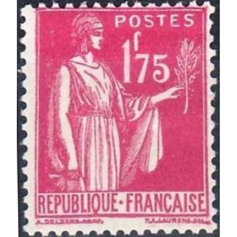 n°289 1F75c. type Paix