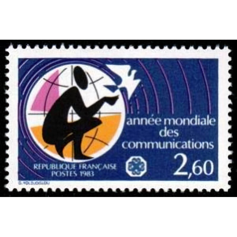 n°2260 2F60 Année mondiale des communications