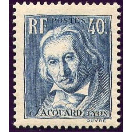 n°295 40c. J.M. Jacquard