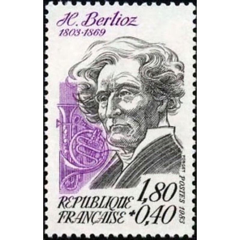 n°2281 1F80+0F40 Hector Berlioz