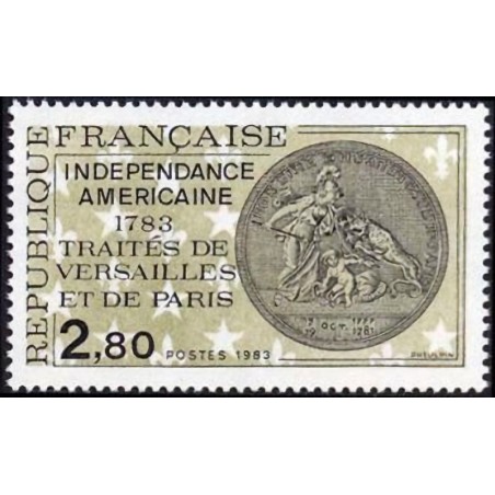 n°2285 2F80 Indépendance américaine