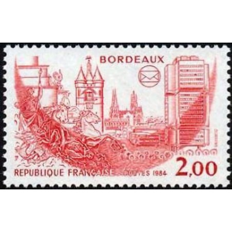 n°2316 2F. Congrès des sociétés philatéliques à Bordeaux