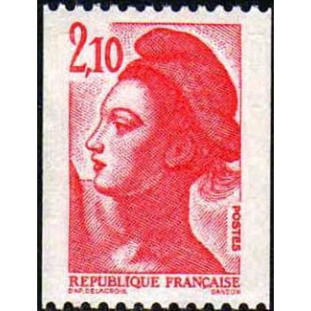 n°2322 2F10 Liberté (roulette)