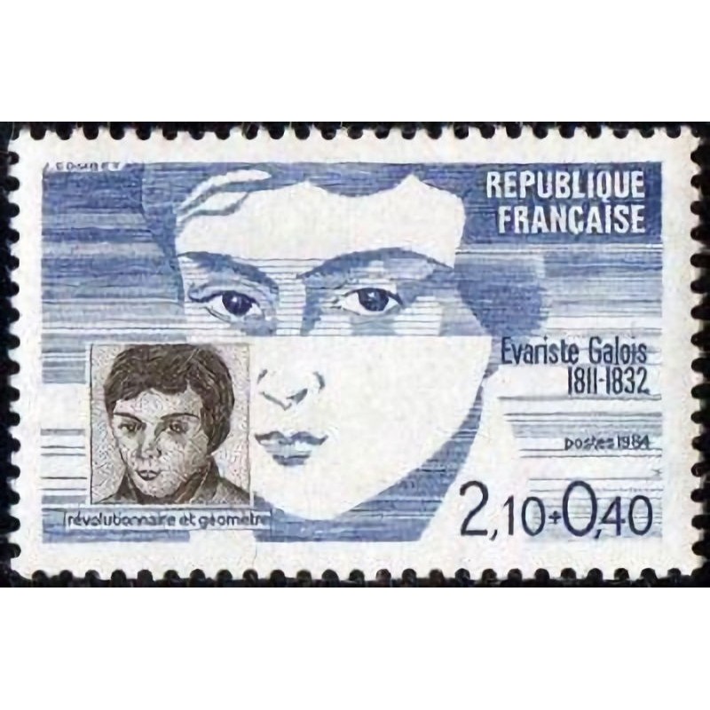 n°2332 2F10+0F40 Evariste Galois