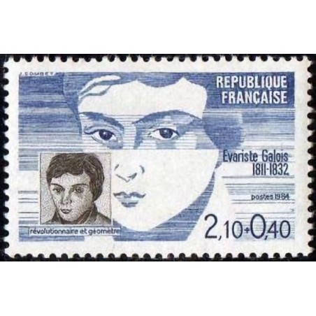 n°2332 2F10+0F40 Evariste Galois