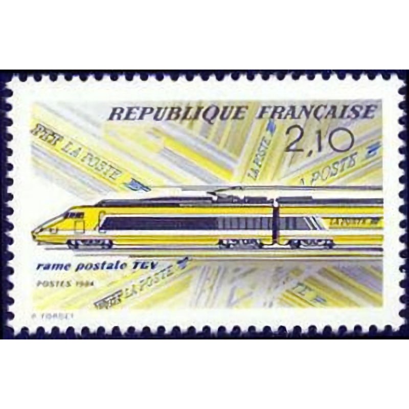 n°2334 2F10 TGV postal