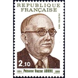 n°2344 2F10 Vincent Auriol