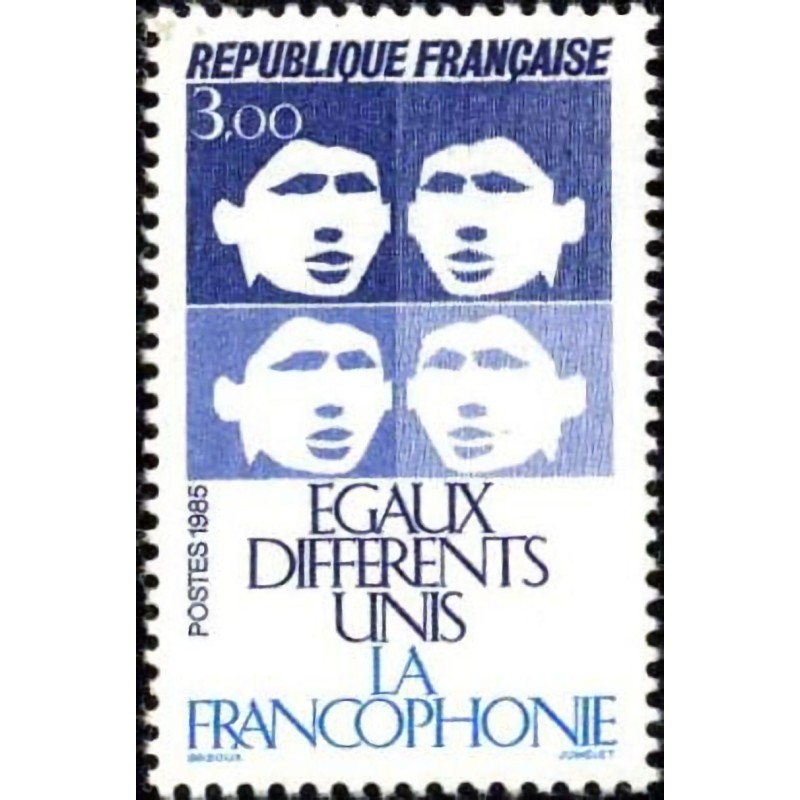 n°2347 3F. La francophonie