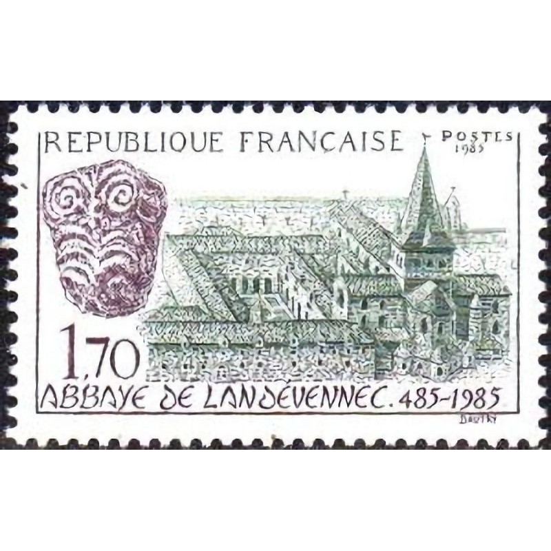 n°2349 1F70 Abbaye de Landevennec