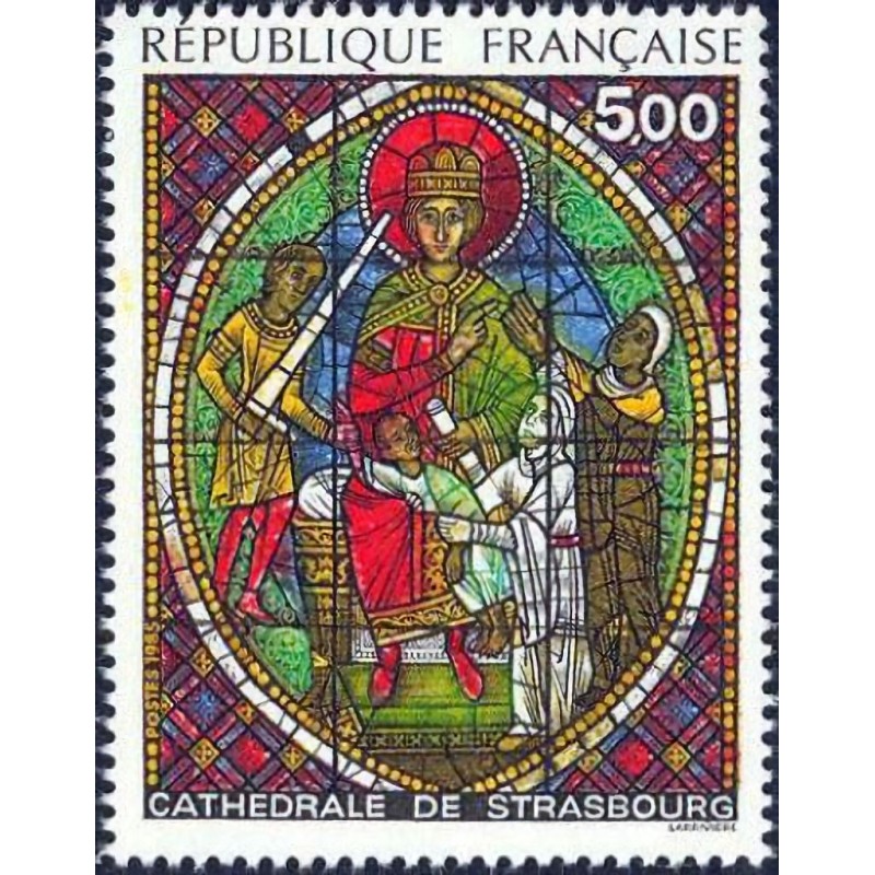 n°2363 5F. Vitrail de Strasbourg