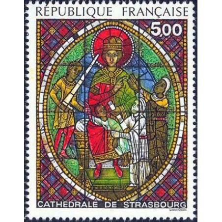 n°2363 5F. Vitrail de Strasbourg