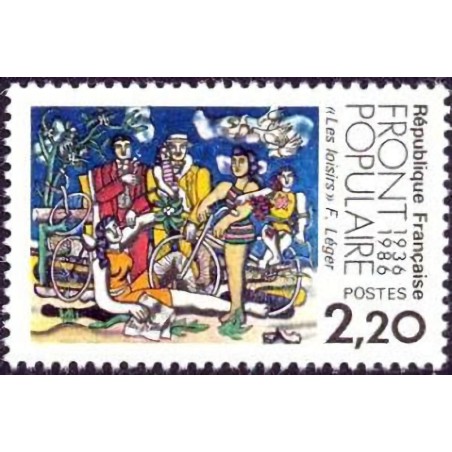 n°2394 2F20 Front populaire