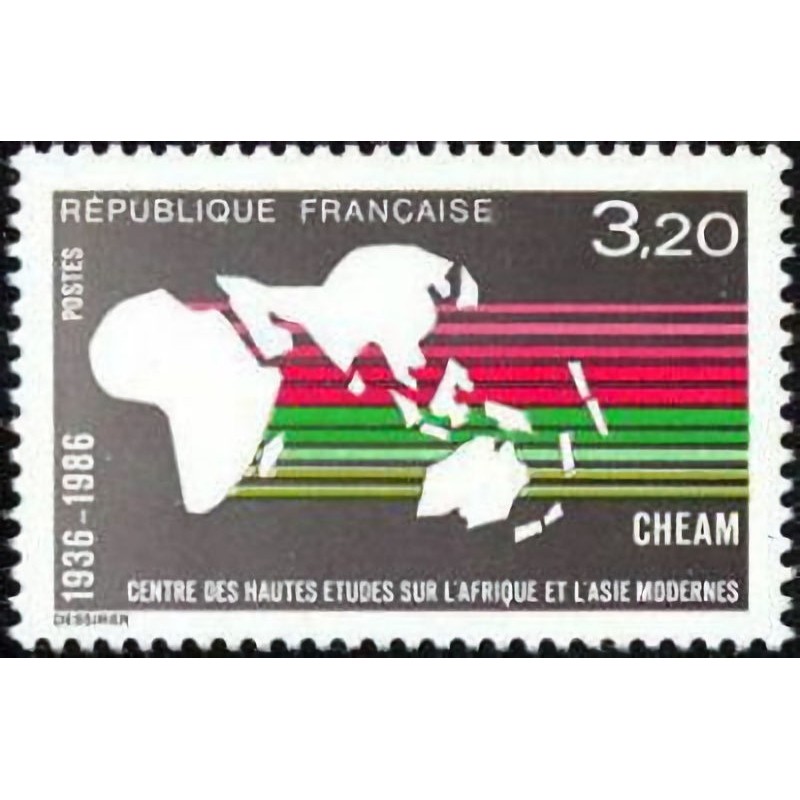 n°2412 3F20 Centre des hautes études sur l'Afrique et l'Asie