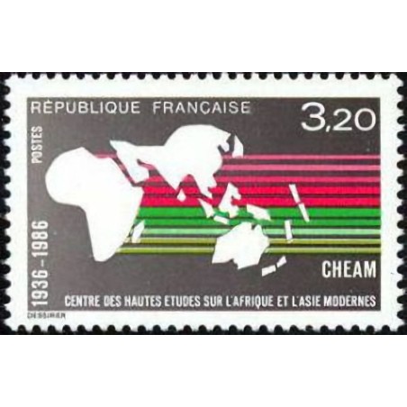 n°2412 3F20 Centre des hautes études sur l'Afrique et l'Asie
