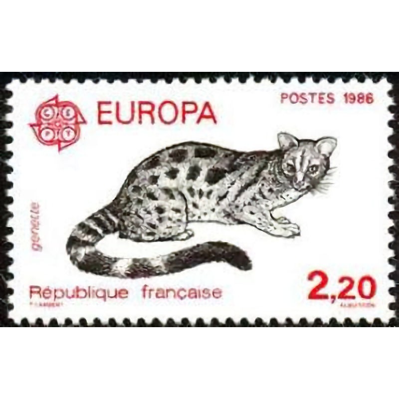n°2416 2F20 Europa 1986