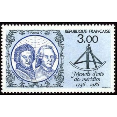 n°2428 3F. Maupertuis et La Condamine
