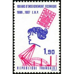 n°2444 1F90 Centenaire de l'enseignement technique