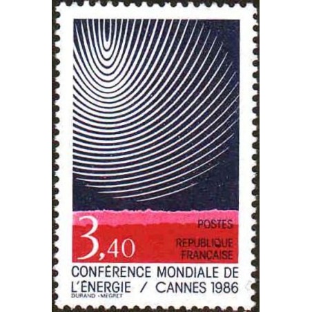 n°2445 3F40 Conférence mondiale de l'énergie