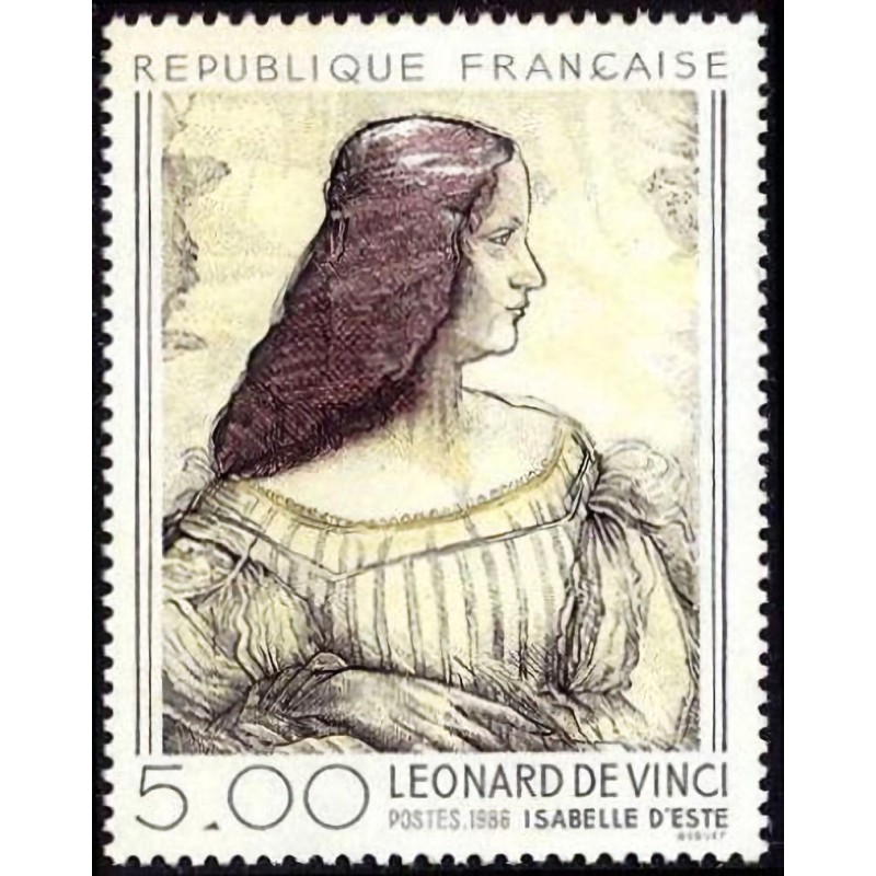 n°2446 5F. Léonard de Vinci