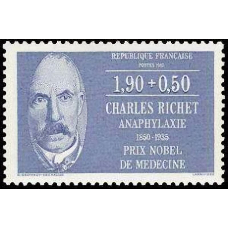 n°2454 1F90+0F50 Charles Richet