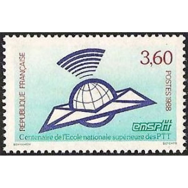 n°2527 3F60 Ecole du supérieure des PTT