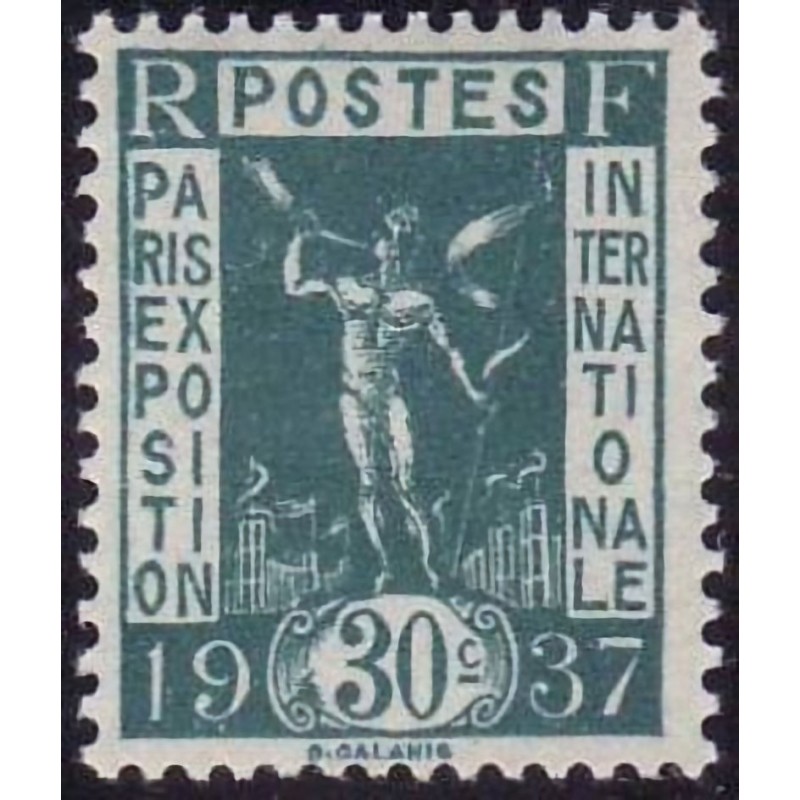 n°323 30c. Exposition internationale de Paris 1937