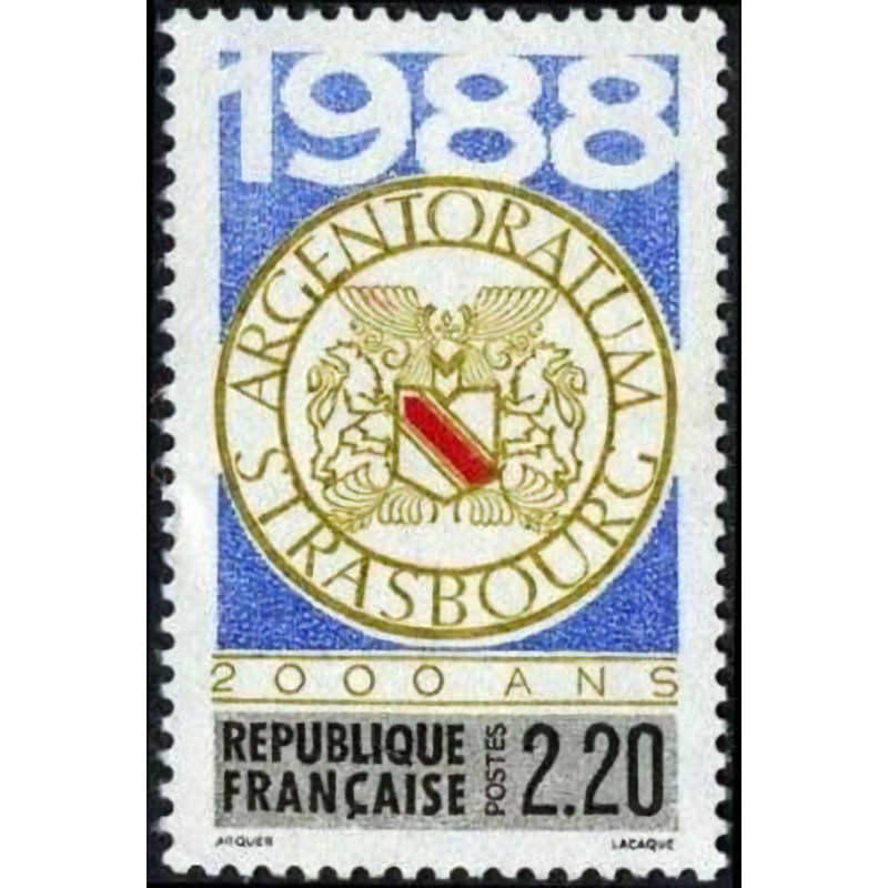 n°2552 2F20 Bimillénaire de Strasbourg