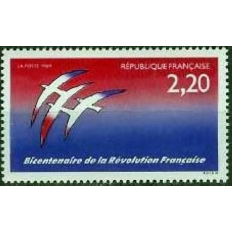 n°2560 2F20 Bicentenaire de la révolution