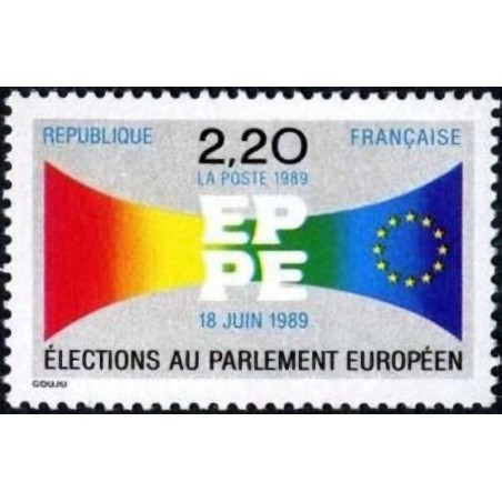 n°2572 2F20 Elections au parlement européen