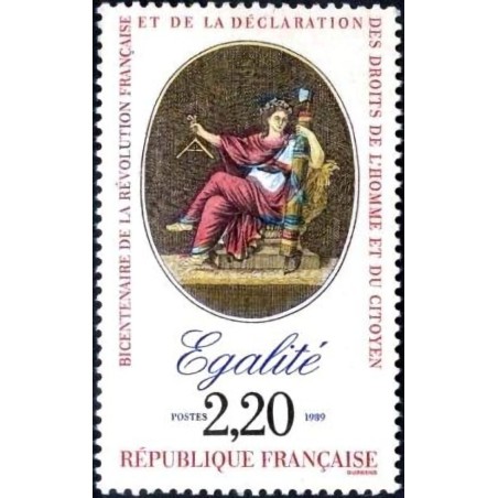 n°2574 2F20 L'égalité