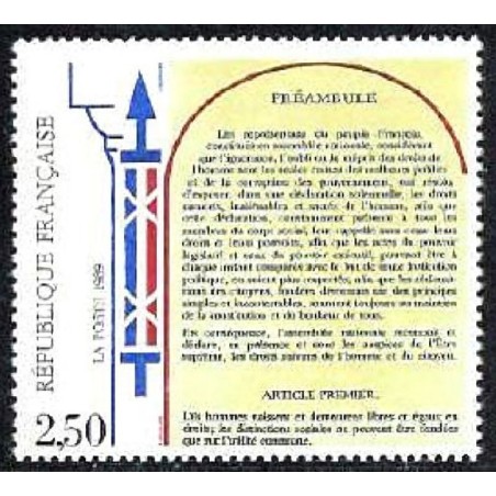 n°2602 2F50 Déclaration des droits de l'homme