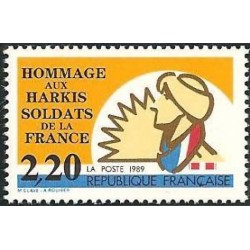 n°2613 2F20 Hommage au harkis