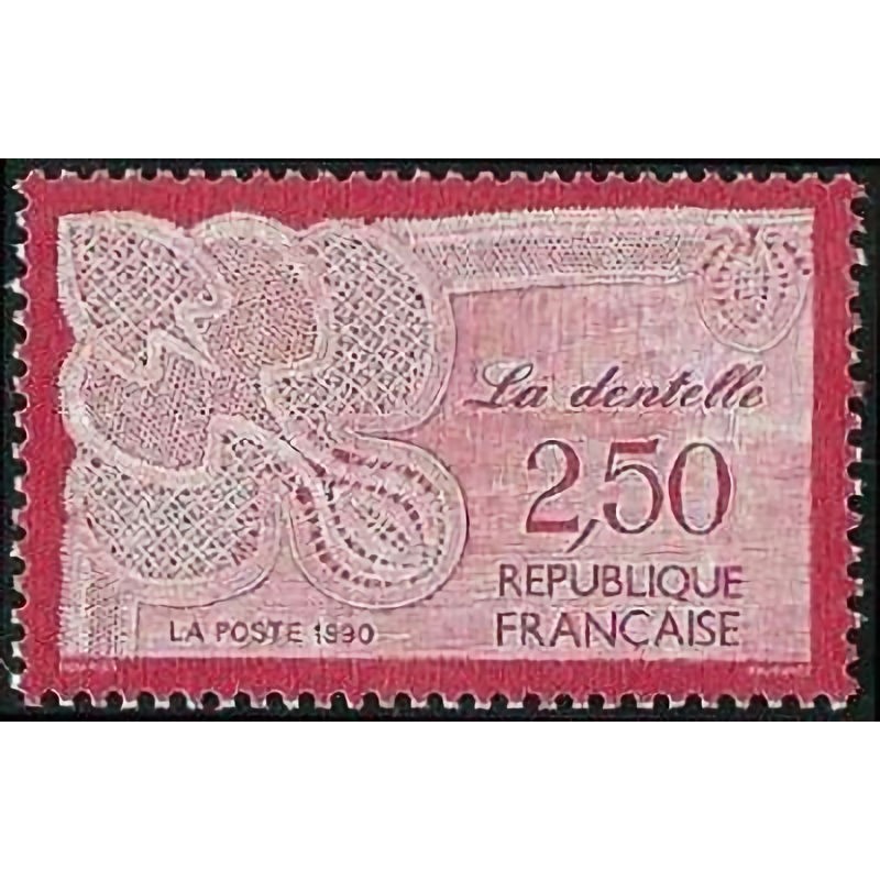 n°2631 2F50 La dentelle