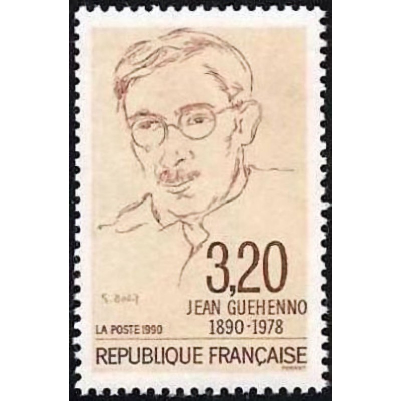 n°2641 3F20 Jean Guéhenno
